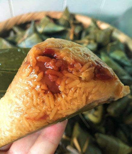 Vacuum packed fresh sweet date rice dumplings 2 pieces Ca. 270g-280g