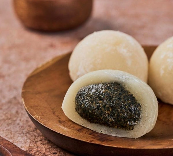 Japanische schwarze Sesam-Mochi 210g