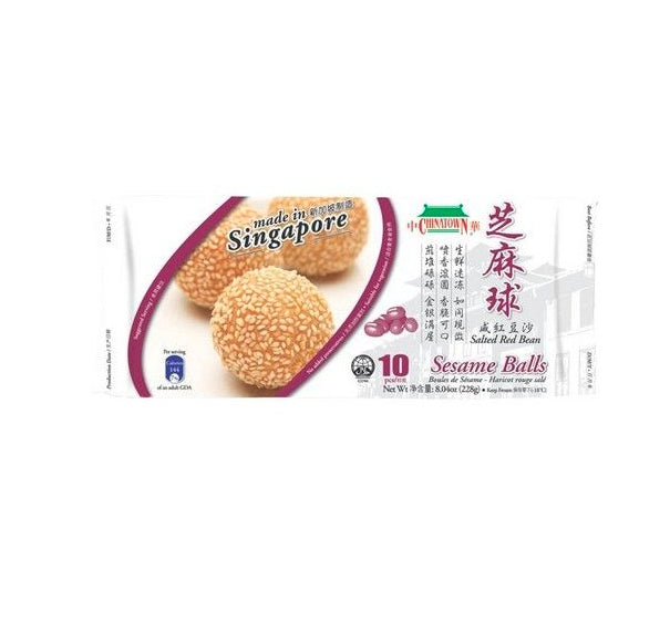 Frozen red bean filling sesame balls 228g