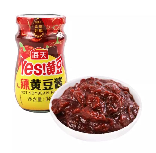 辣黄豆酱 340g