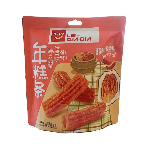 Süße und würzige Reiskuchenstangen mit Kimchi-Geschmack, 56 g