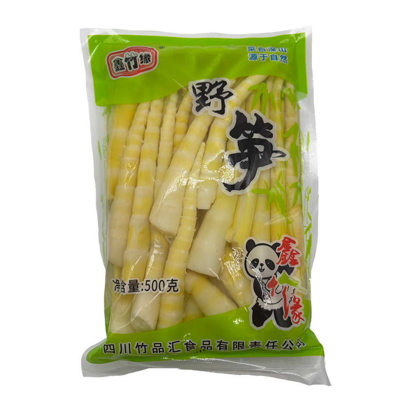 新鲜冷藏水煮细野竹笋 500g