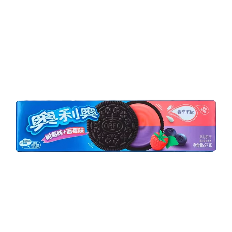 树莓+草莓味奥利奥饼干 97g