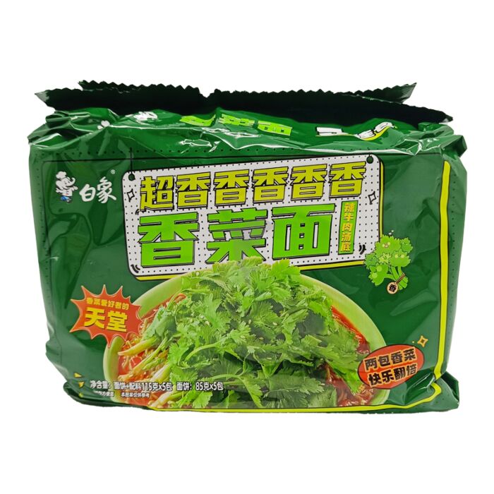 五连包香菜面 5×115g