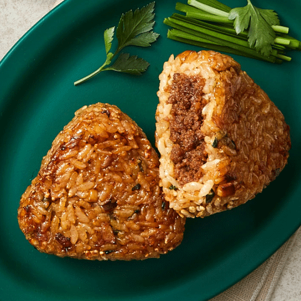 冰冻食品韩国素食韩式拌饭口味手握寿司饭团5个500g