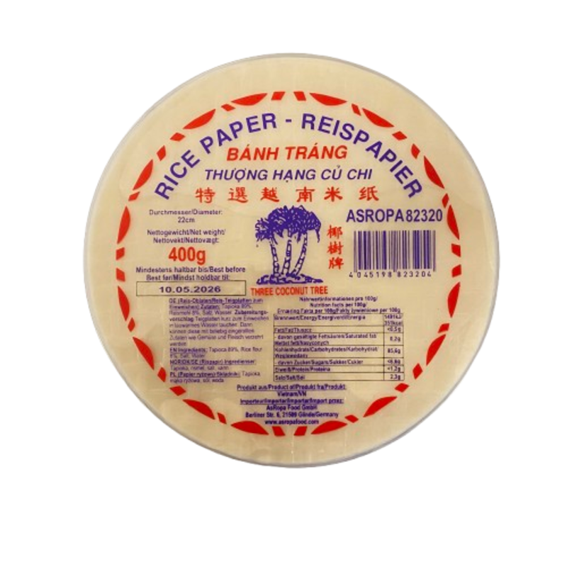 Rice paper for Summerroll 22cm 250g