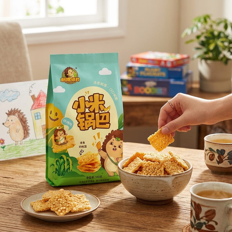 烧烤味小米锅巴 160g