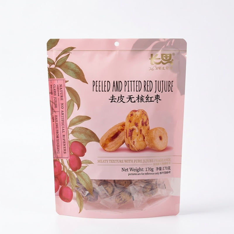 去皮无核红枣 170g