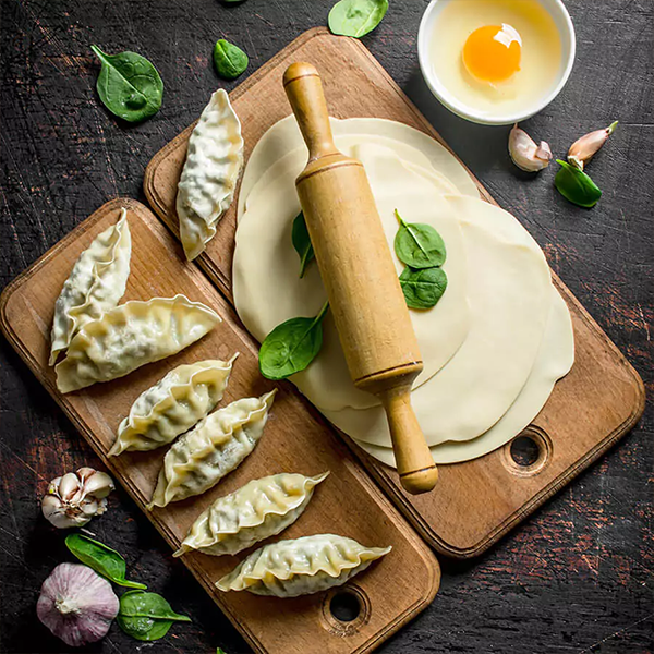 冰冻韩国纯素蔬菜饺子 330g