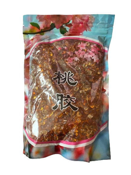 小颗粒桃胶 500g
