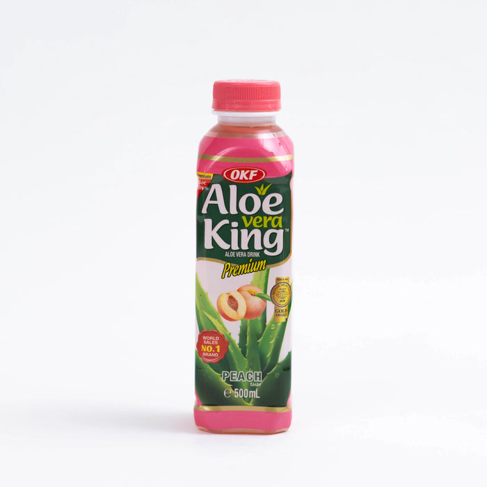 Aloe桃子芦荟果肉汁饮料 500mL