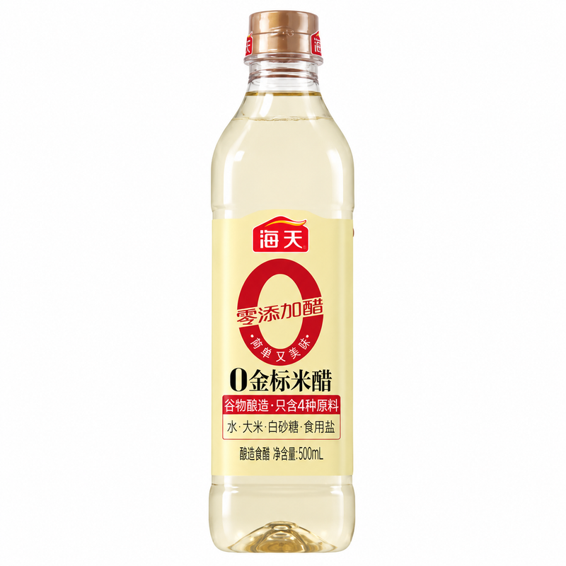 零添加金标米醋 500mL
