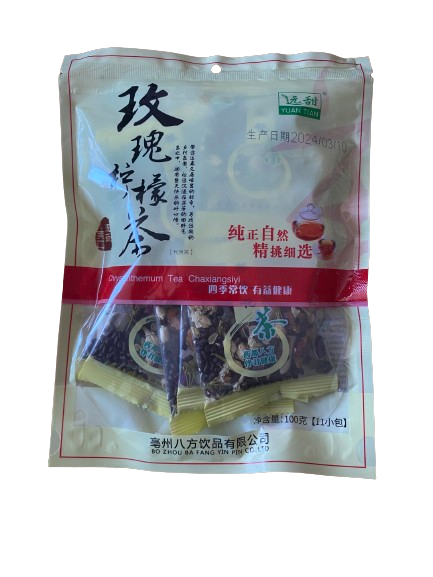 Rose lemon tea 11 bags 100g
