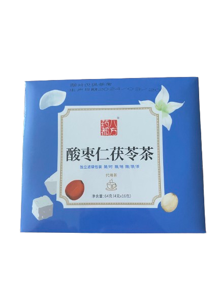 Suanzaoren Poria cocos tea 16 packs 64g