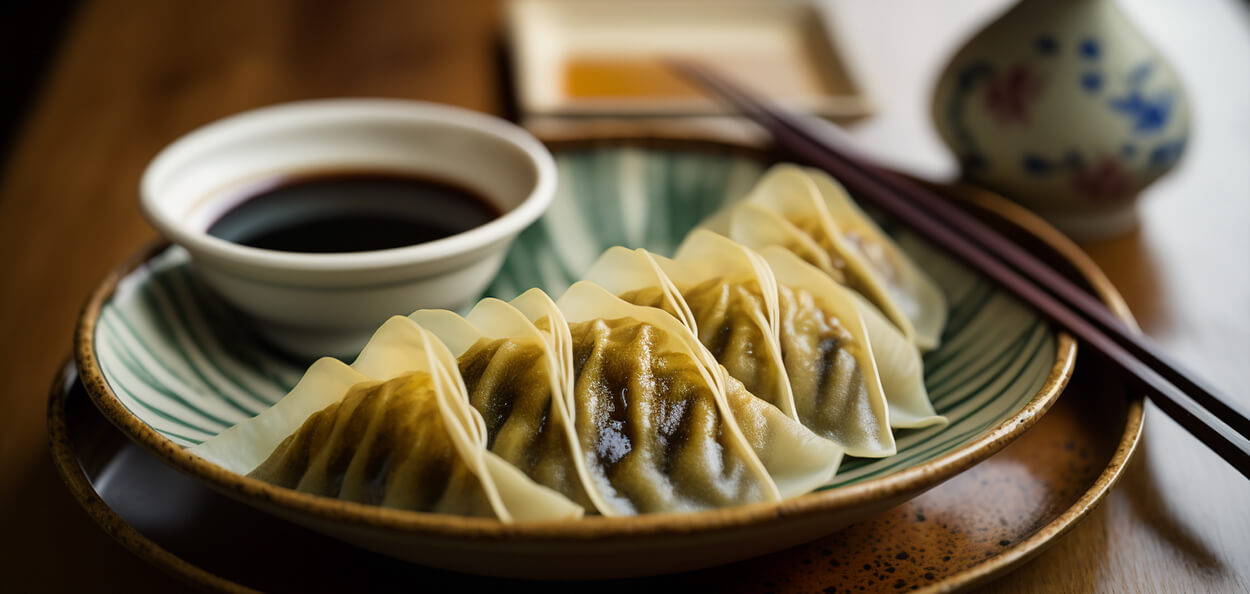 Gefrorene koreanische vegetarische Knödel 600g