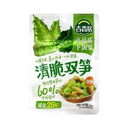 泡椒清脆双笋 106g