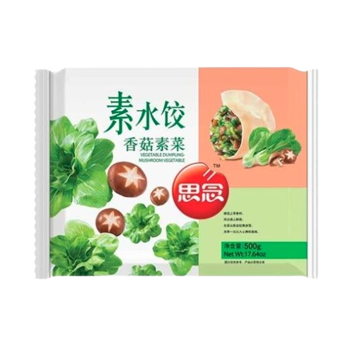 Vegetarian Dumplings with Mushrooms 450g