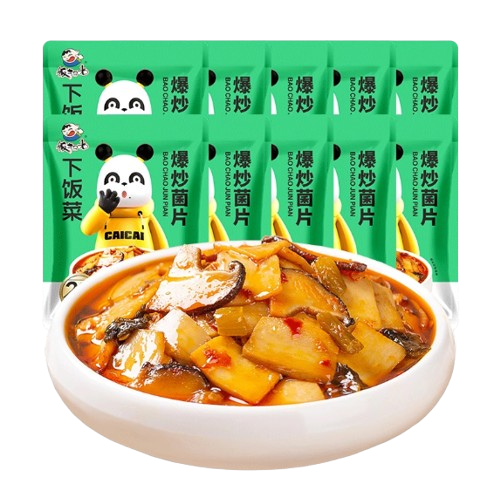 Sauteed mushrooms in chili oil 60g