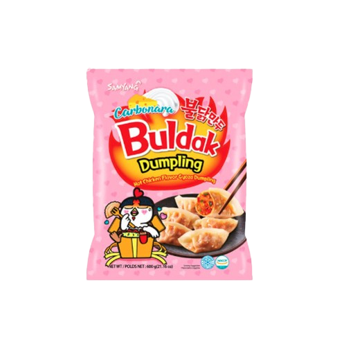 Gefrorene koreanische würzige Putenknödel Carbonara 700g