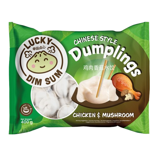 Frozen Chicken and Mushroom Dumplings 400g