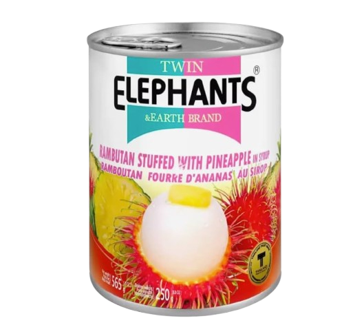 糖水红毛丹罐头 565g