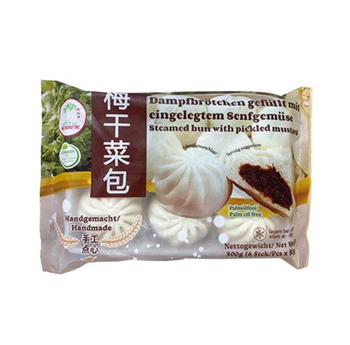 Frozen Food Handmade Dessert Shanghai Style Pickled Vegetable Bun 300g