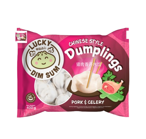 Gefrorene Schweinefleisch-Sellerie-Knödel 400g