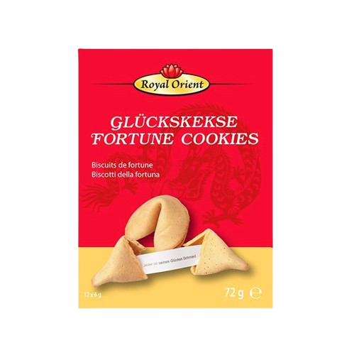 幸运饼干12个 72g