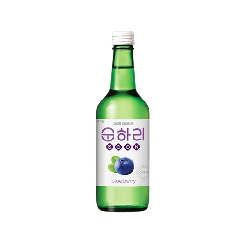 韩国蓝莓味烧酒 12%Alc/350mL