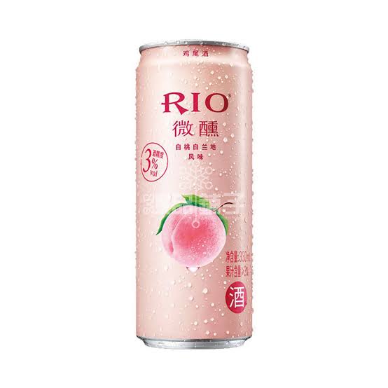 白桃白兰地味鸡尾酒 3%vol. 330mL