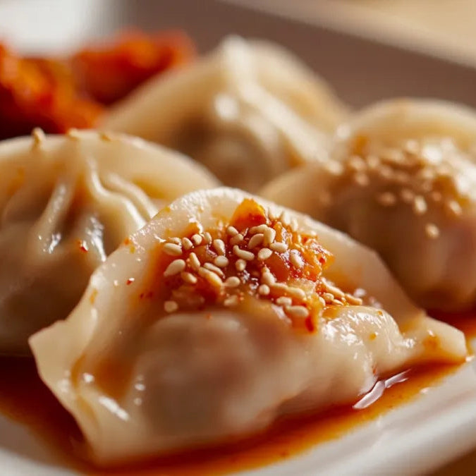 冰冻韩国纯素泡菜饺子 330g