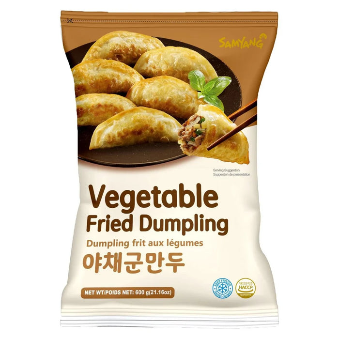 Frozen Korean Vegetarian Fried Dumplings 600g