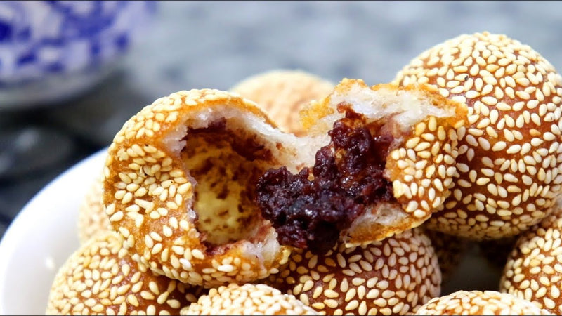 冰冻食品红豆馅芝麻球 1KG