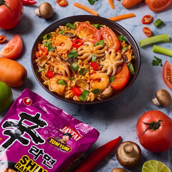 韩国冬阴功味辛拉面  123g