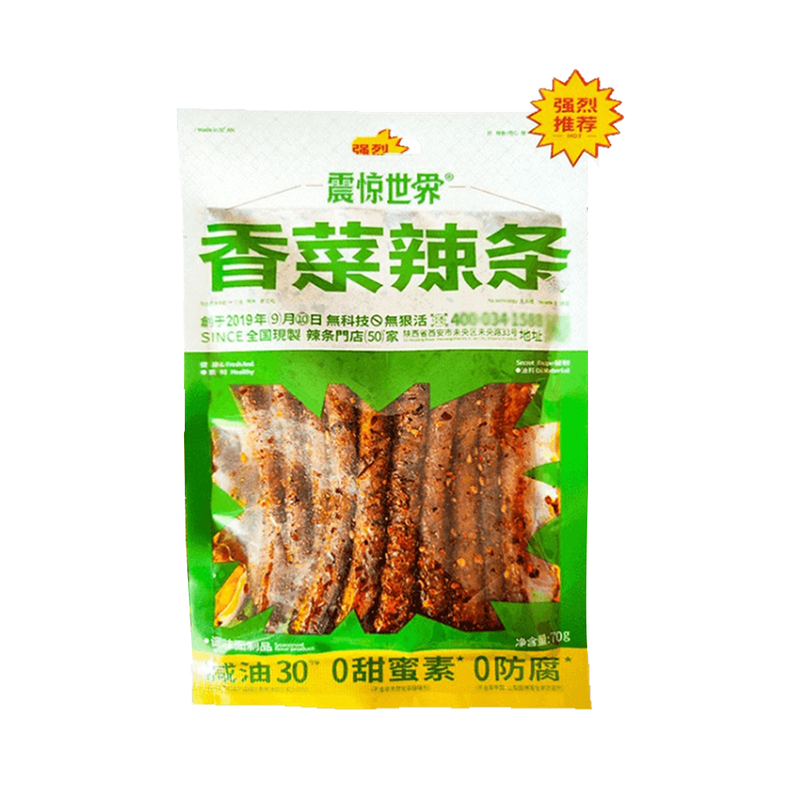 香菜辣条 70g