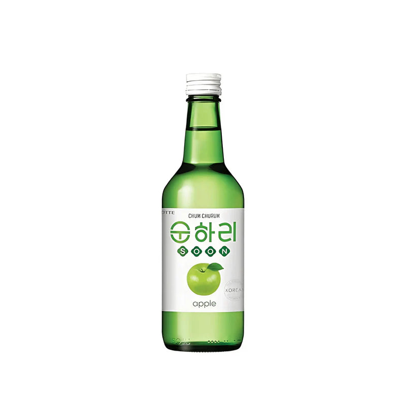 Korean Apple Flavored Soju 12% Alc/350mL