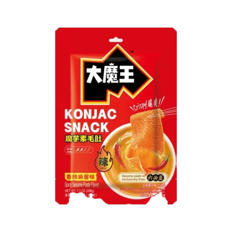 香辣麻酱味魔芋素毛肚 206g