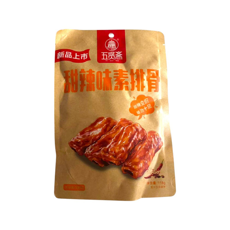 甜辣味素排骨 118g