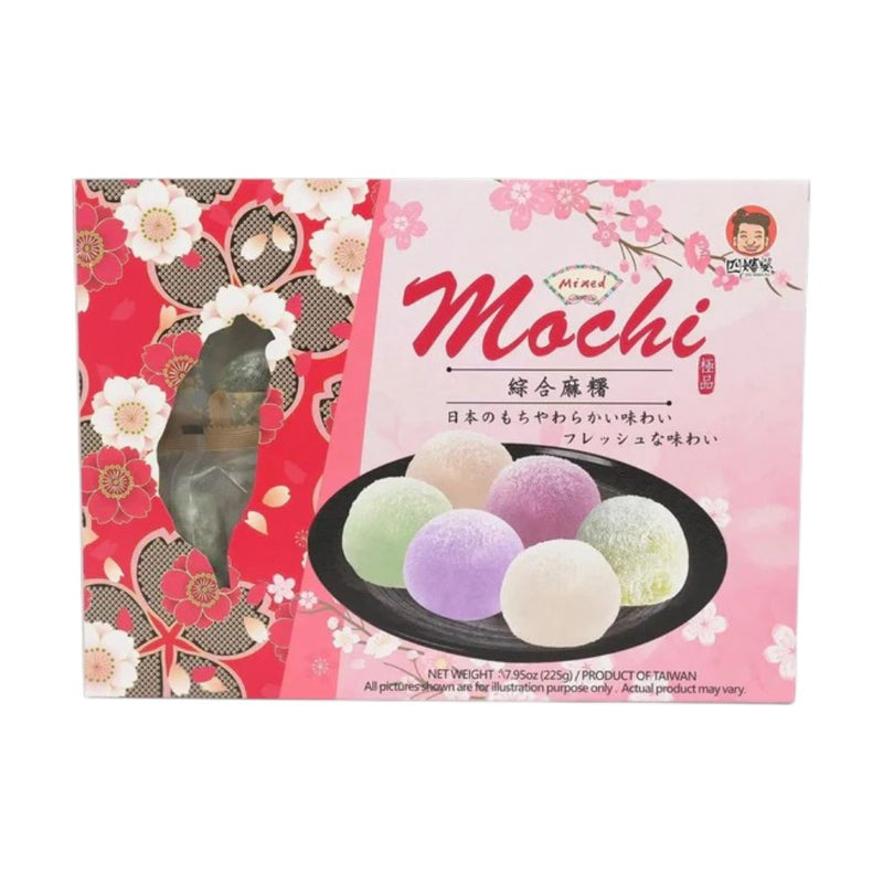 6 Geschmacksrichtungen gemischter Mochi 225g