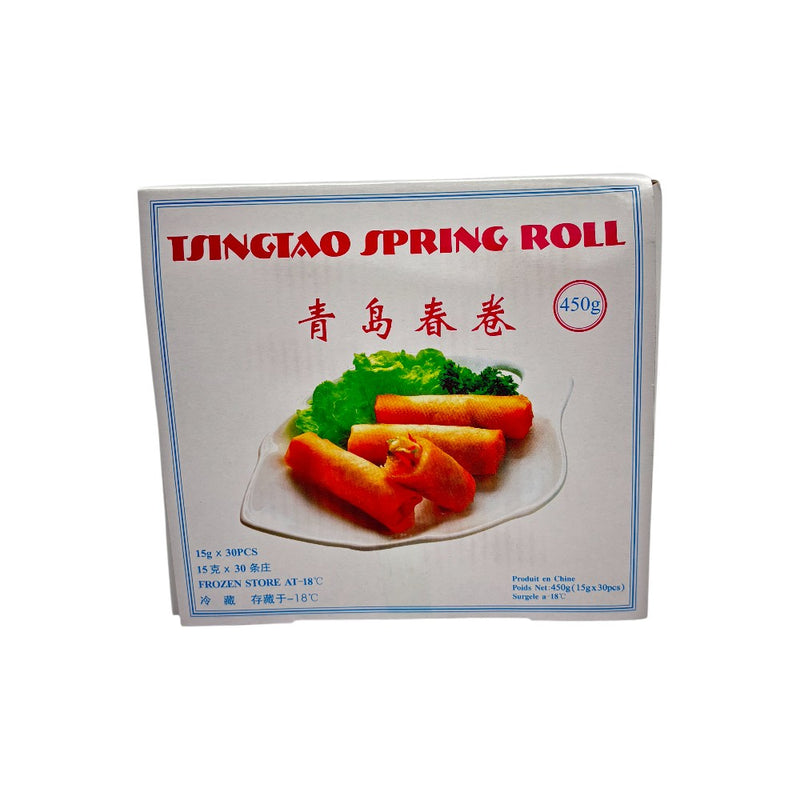 冰冻食品迷你青岛素春卷30个 450g
