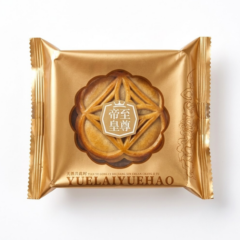中秋月饼-低糖醇香黑芝麻核桃月饼 90g