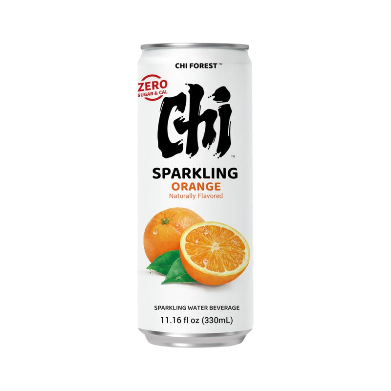 Orange-flavored sparkling water 330mL