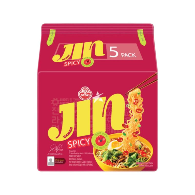 Jin拉面辣味 5*120g