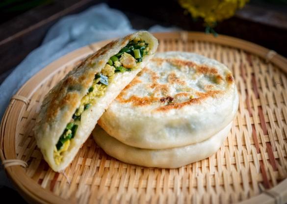 Gefrorener Pekinger Schnittlauchkuchen 4 Stück 460g