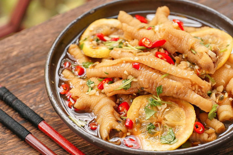 Gefrorene spanische rohe Hühnerfüße 1Kg