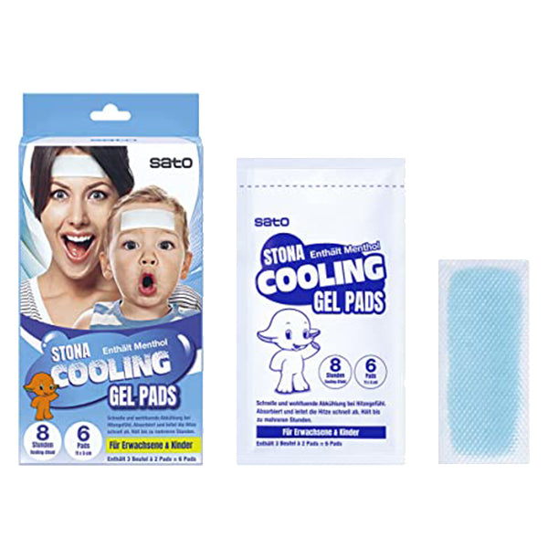 日本头痛退烧贴 6片装