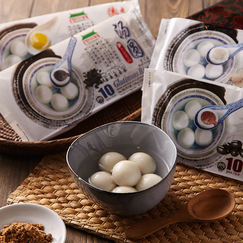 Glutinous rice ball w. peanuts n sesame filling 200g
