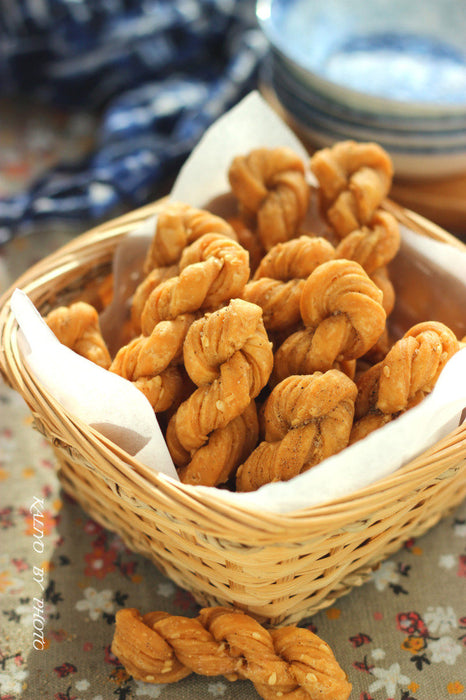 Mini sesame fried dough twist 112g