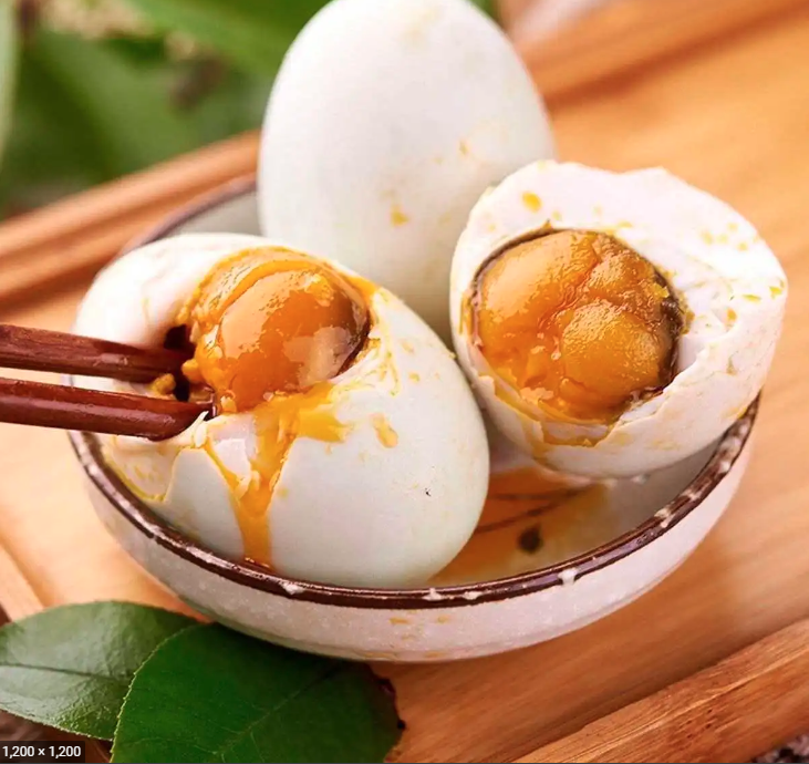 6x salted duck eggs 432g