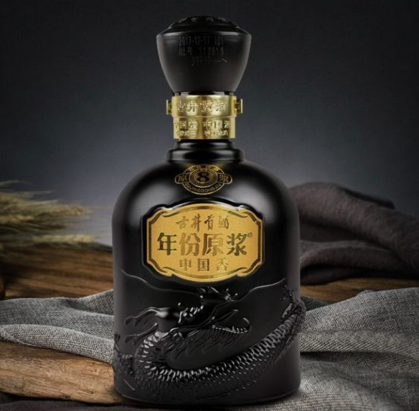 8年纯粮酿造浓香型白酒 50%Alc/500mL